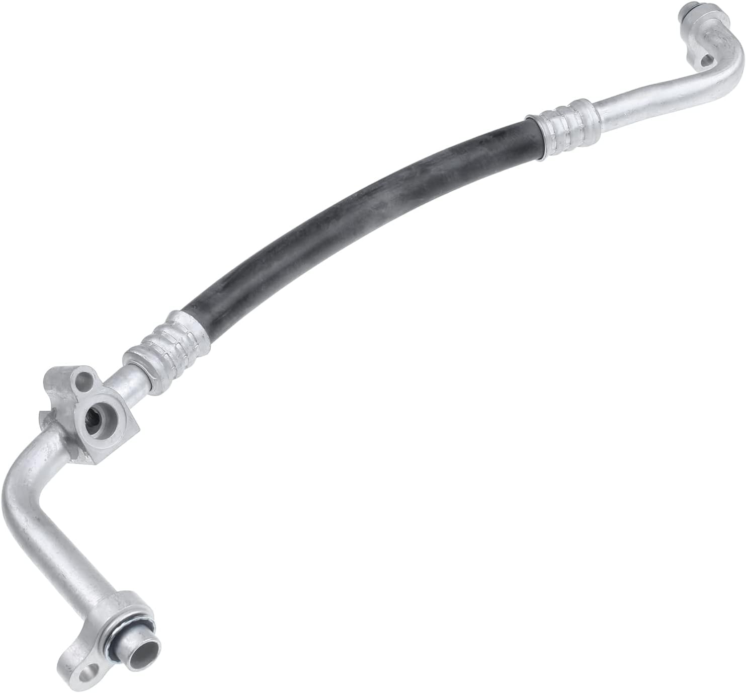 A-Premium A/C Suction Line Hose Assembly Compatible with Select Chevrolet, GMC Models - Express 1500/2500/3500/4500, Savana 1500/2500/3500/4500, Compressor to Evap, with Rear Temperature Controls