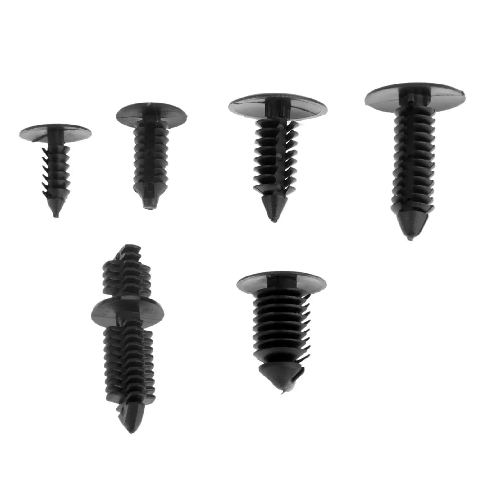 Viti e accessori 146 Pz 6 Tipi Misti Auto Di Fissaggio Pinze Paraurti Parafango Tipo Spinta Morsetto Fisso Rivetti In Plastica Fermi Per Toyota Per Honda