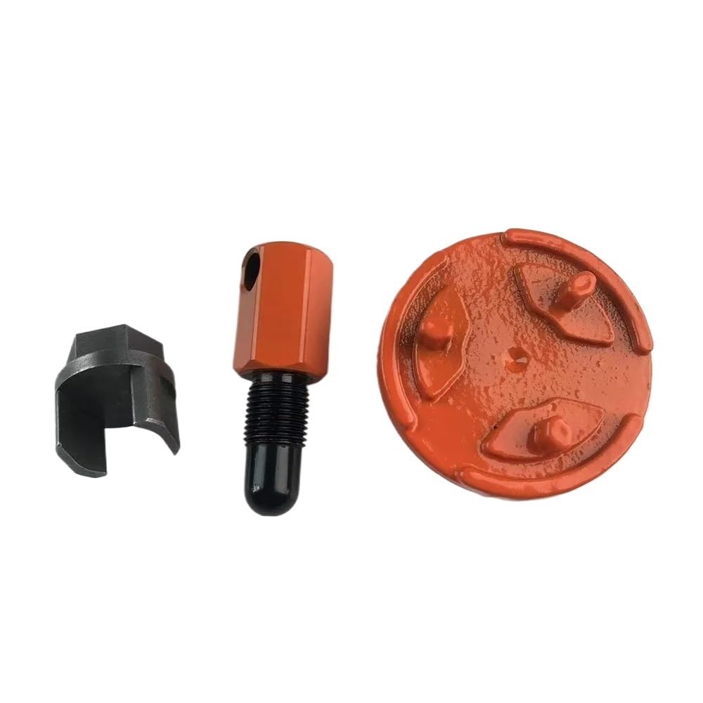 Parada de pistón, Embrague, Volante, Pieza de desmontaje, Herramienta de desmontaje Compatible con Husq 445, 455, 362, 365, 371, 372, 385, 390XP, 390, 362, 570, 575, 576