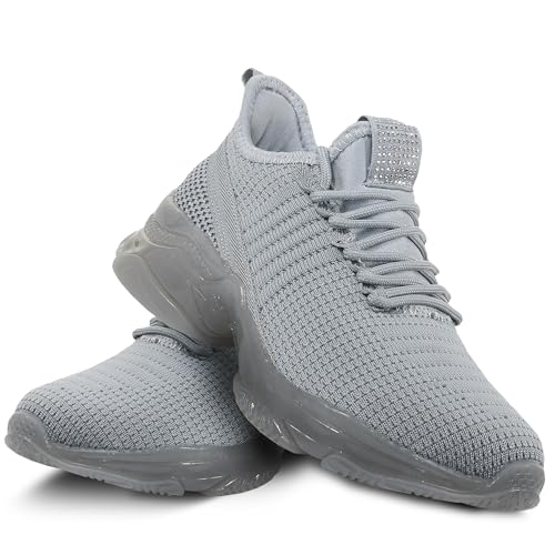 Image of CLOUDAIR Vesta Women's Sneakers: Casual Running, Walking Arch Support Shoes, Lightweight Slip-On Sock Design, Non-Slip Work Shoes for Women, Comfortable Air Cushioned Platform Sneakers