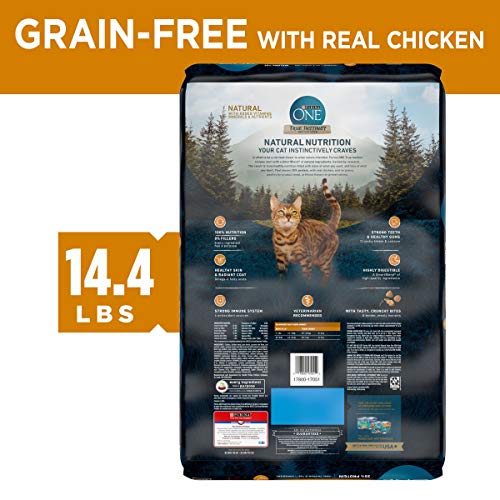Purina One 017800170512 Natural, High Protein, Grain Free Dry Cat Food thumb #5