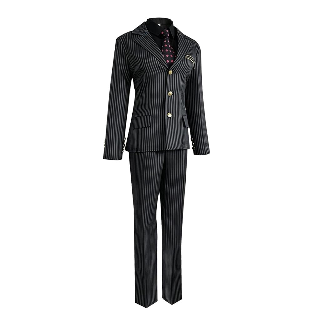Anime Cosplay JJBA Essig Doppio Kostüm Uniform | Anime JJBA Essig Doppio Anzug, komplettes Set, Kostüm, Outfits, Karneval, Faschingsparty