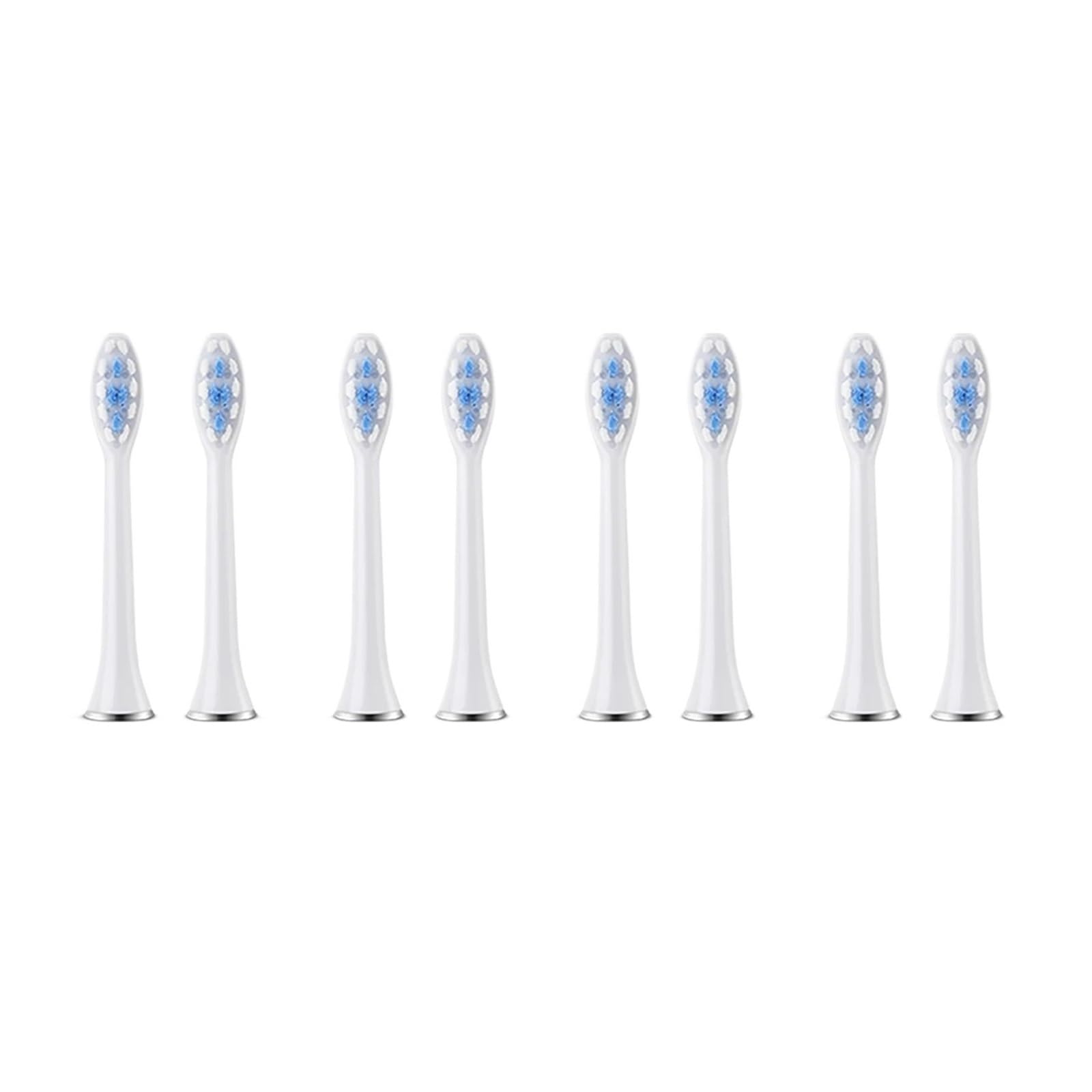 Cabezales de cepillo repuesto for dientes eléctrico S7, accesorios for cepillos(8 white brush head)