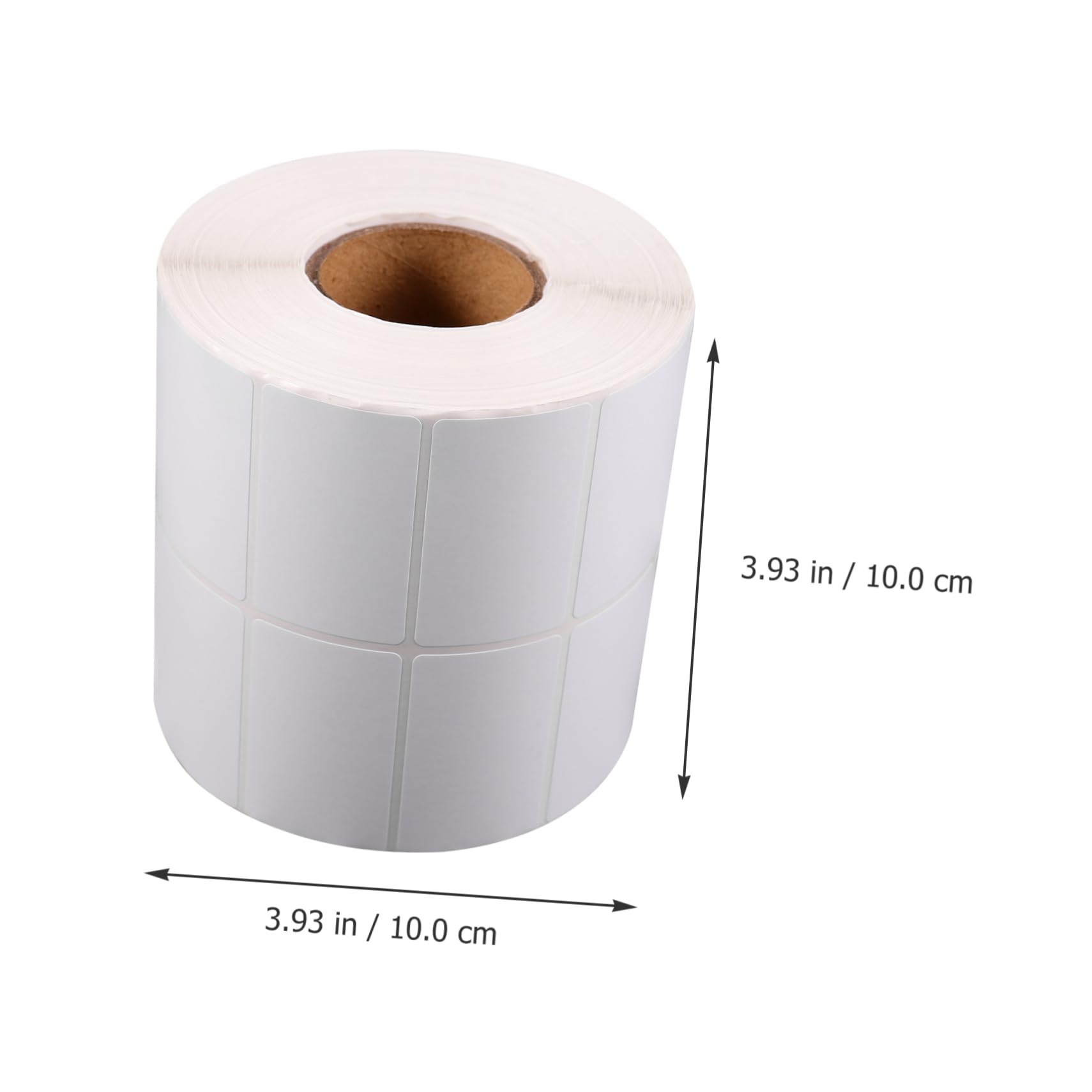 Rollo de Etiquetas Térmicas Autoadhesivas en white para Oficina | 1 Rollo, 3000 Hojas, Papel Estucado Adhesivo, Apto para Etiquetado de Direcciones