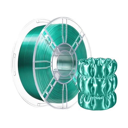 PLA Plus (PLA+) Shiny Silk 3D Printer Filament 1.75 mm, Silk PLA+ Filament 1.75 Dimensional Accuracy +/- 0.02 mm, 1 kg S