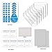 [6 Pack] INGLE compatible with Apple Watch Screen Protector (38mm Series 3/2/1 Compatible), [Anti-Bubble] [HD Clear] Full Coverage Film