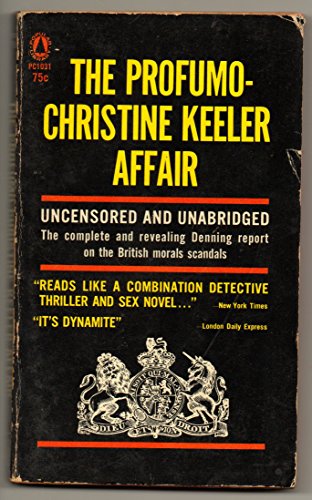The Profumo-Christine Keeler affair; B0006BLK6G Book Cover