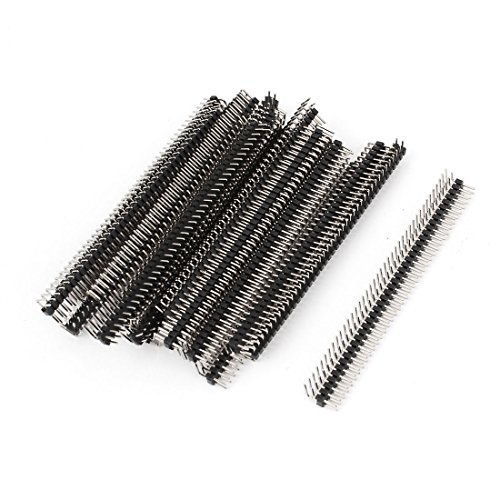 Aexit Conectores macho ángulo 40 pines 2.0mm 20 piezas miniatura 1