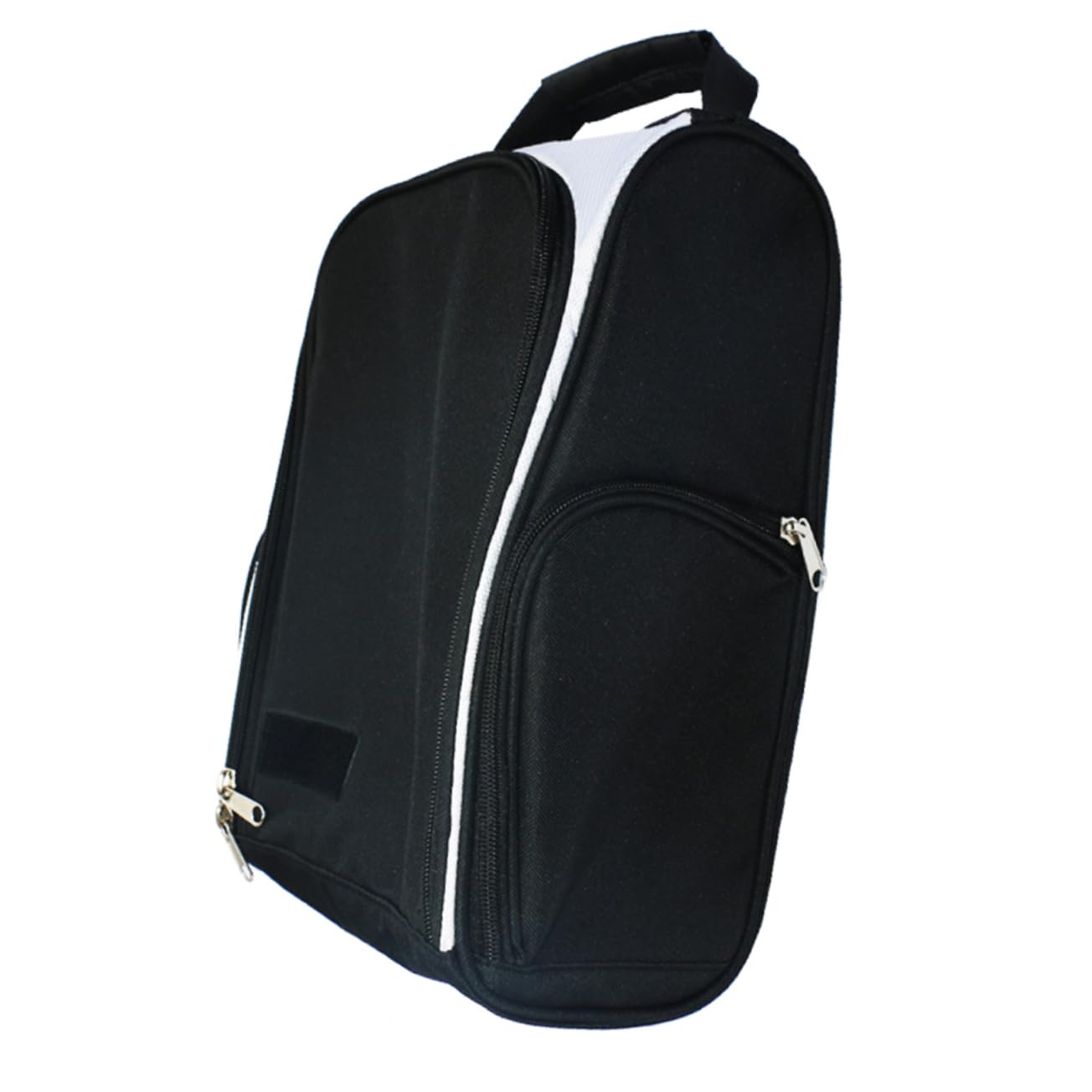 Parliky Shoe Bag for Golf Travel Bag for Shoes Storage Pouch Zipper Pouch Nylon Comfortable Handle Ideal for Outdoor Games