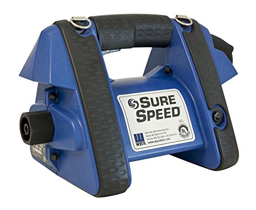Wyco WVD1 SureSpeed Electric Concrete Vibrator Motor, 115V, 2-Wire, Double Insulated Variable Speed Works with All Wyco Flexible Shafts