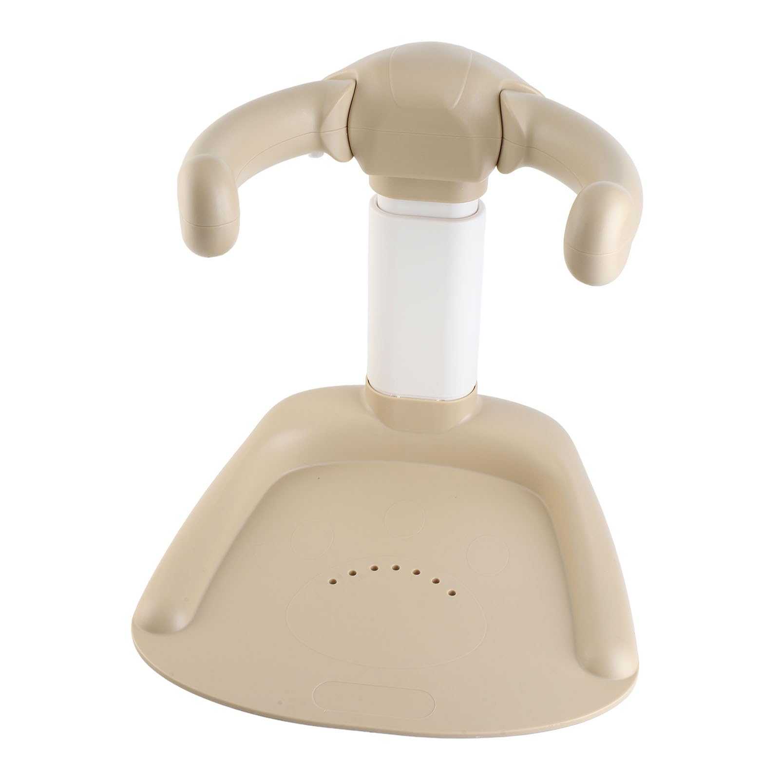 Torre de Baño Baby Hug, Ajustable de PP Engrosada para Soporte de Baño para Niños Pequeños en Color Caqui