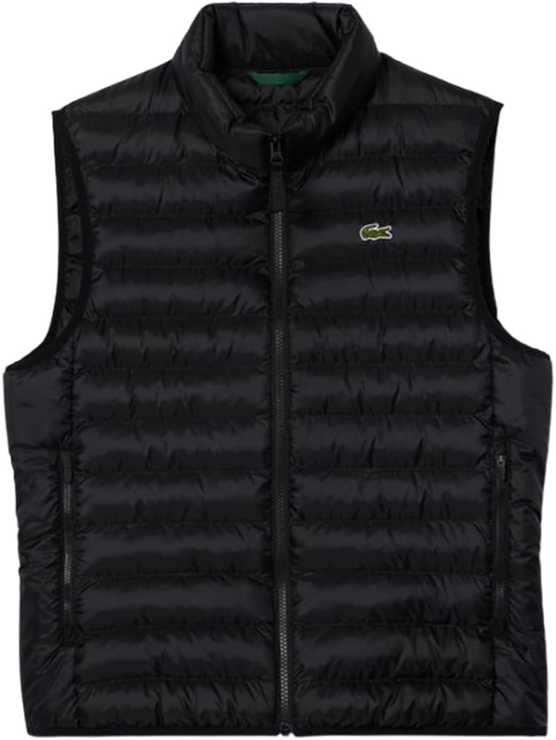 バーバリー ダウンベスト ノバチェック Mサイズ ベルト リブ 黒