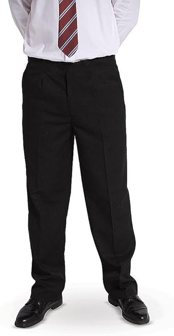 boys plus size school trousers