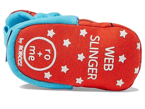 Robeez baby-boys Spider Man Snap Bootie (Infant/Toddler)3