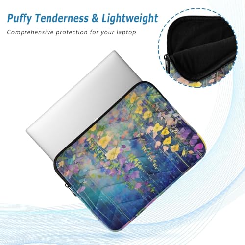 Funda para Laptop 13-14 Pulgadas con Estampado de Flores miniatura 5