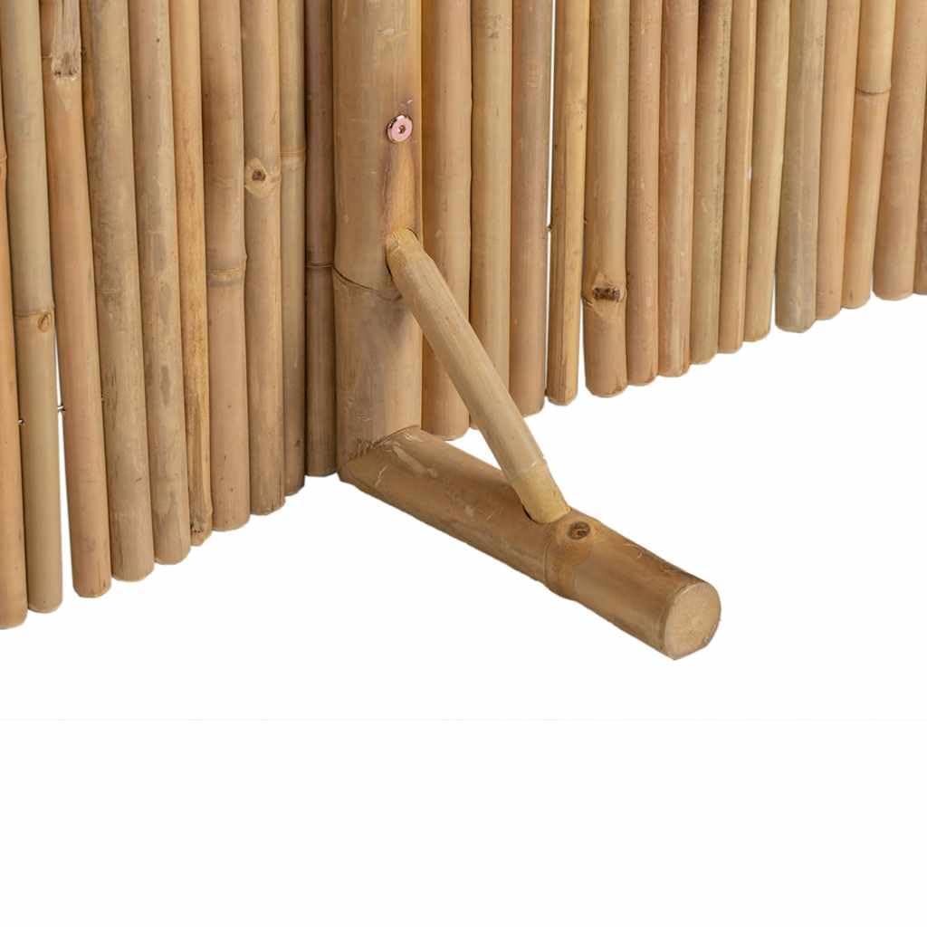 vidaXL Separé in Bambù 180x170 cm, Marrone, Schermo Flessibile per Interni ed Esterni, Barriera Privacy per Giardino o Terrazza