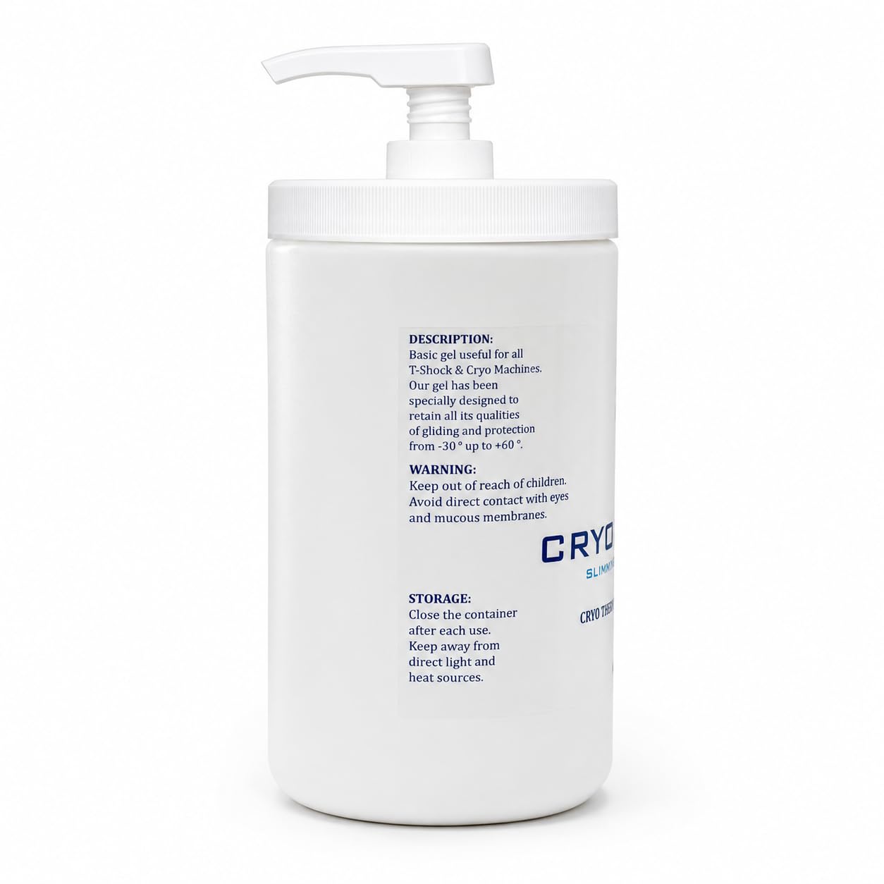 Cryo Conductive Gel with Hyaluronic Acid, 32 oz / 1000 ml