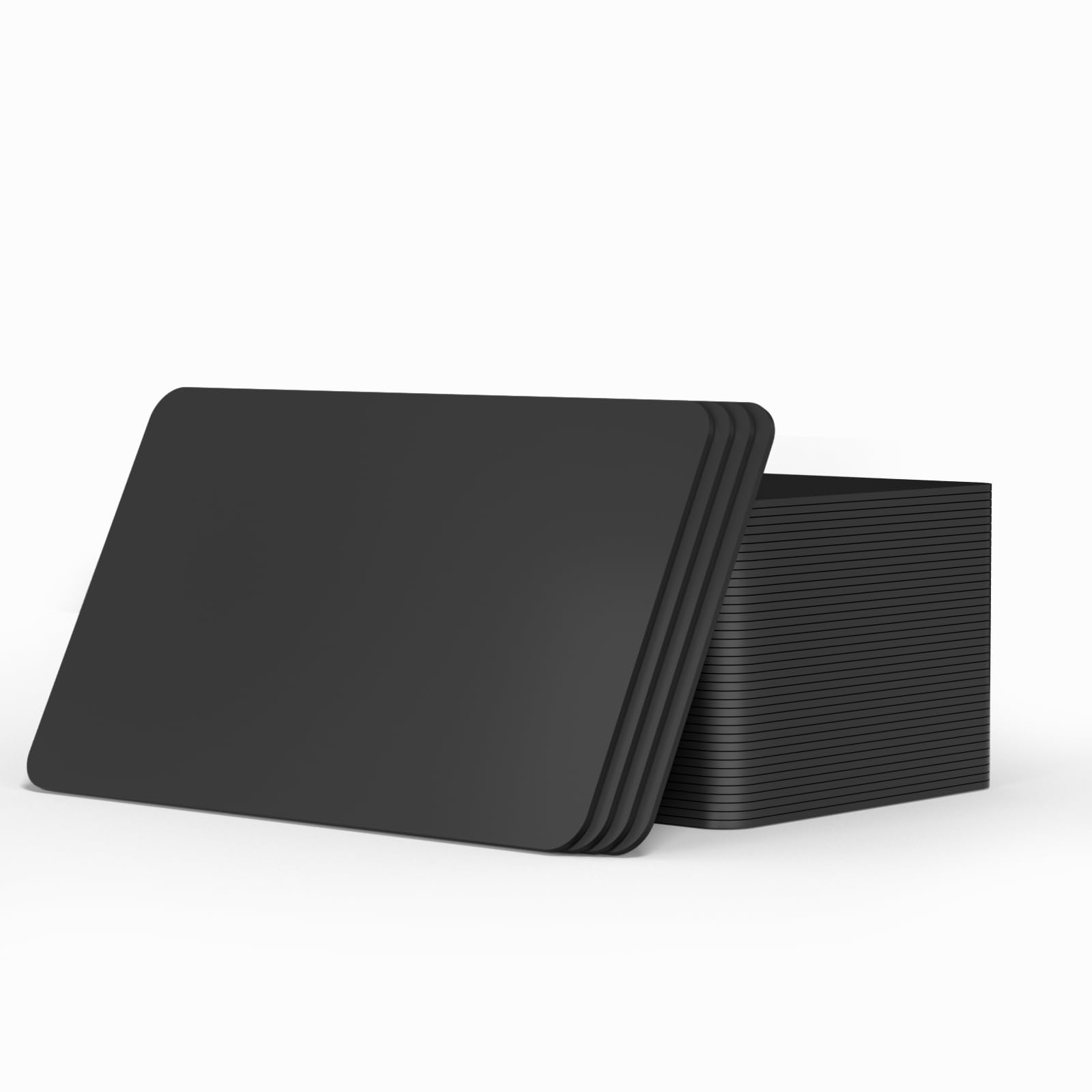 50 Pack,NFC Cards,NTAG215 Black card, 504 Bytes Memory Programmable，NFC Business Cards Compatible with TagMo Android for All NFC-Enabled Smartphones