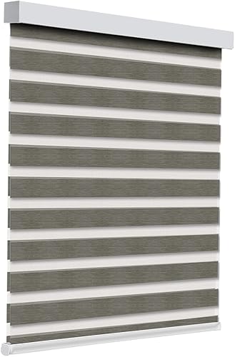 Miniatura 9 de Persianas enrollables motorizadas con control remoto (persianas de ventana) con batería recargable incorporada. Hogar inteligente compatible con la