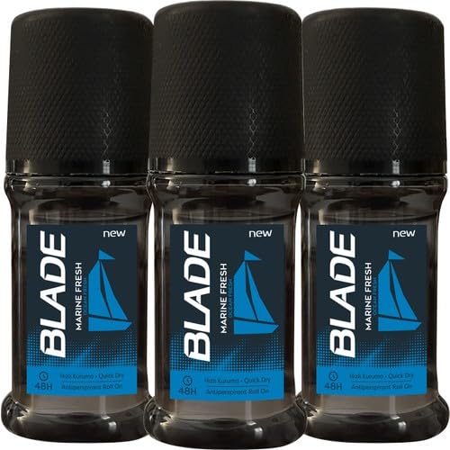 Blade Marine Fresh Erkek Roll On 3x50 Ml