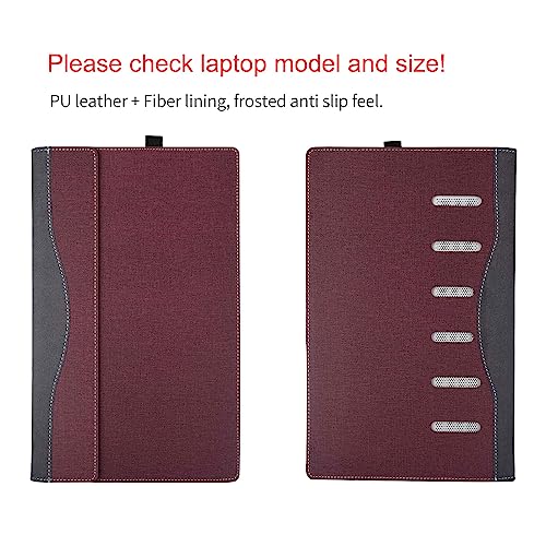 Funda para portátil Dell Latitude 14" PU Cuero 2 en 1 miniatura 3