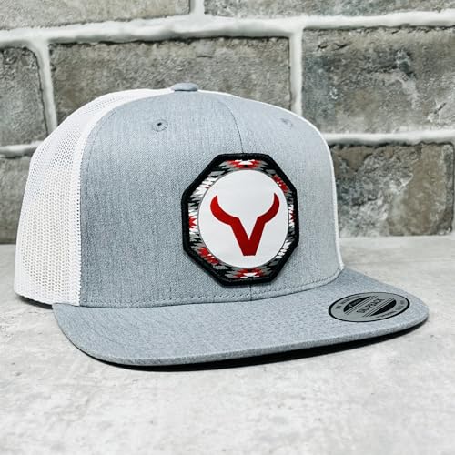 Image of Vexil American Rancher Adjustable Snapback Western Lifestyle Rodeo Southwest Inspired Meshback Hat
