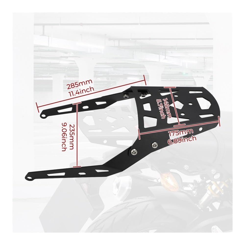 Hinten Sitz Gepäckträger Für Grom 125 MSX125 2022 2023 2024 MSX 125 Motorrad-Heckgepäckträgerhalter Rücksitzgepäckträger-Stützregal