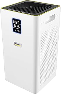 Kärcher Air Purifier AF 30, Flow Rate: 320 m³/h, Room Size: 30 m², Filtration Power: Removes 99.95% of Particles up to 0.3…
