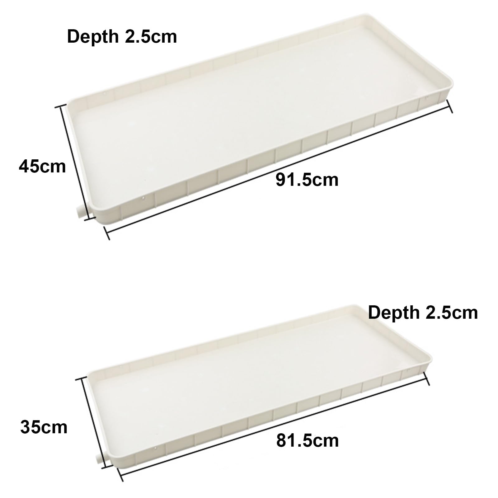 Kit universale per condizionatore d'aria con tubo di scarico per condensa AC finestra, condizionatore d'aria (81,5 x 35 cm)