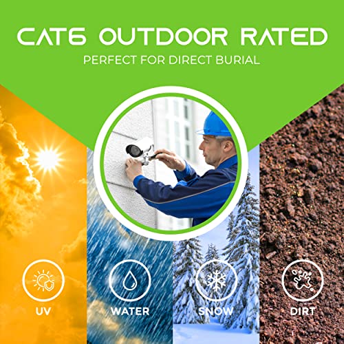 GEARit 10Pack 25ft Cat6 Ethernet Cable & 50ft Cat6 Cable miniatura 5