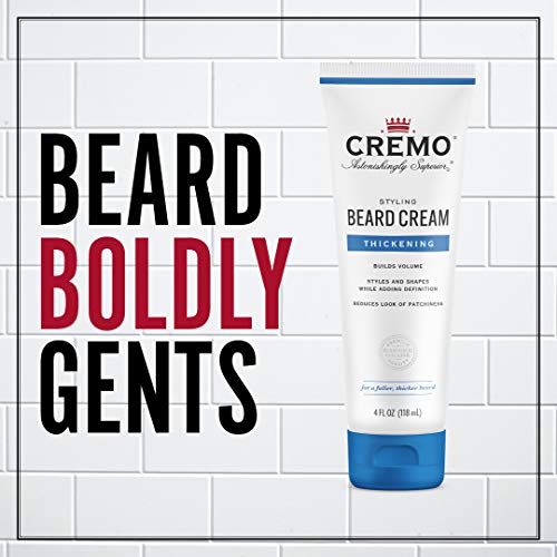 Cremo Styling Beard Cream, Thickening, 4 Fl Oz #TOP1