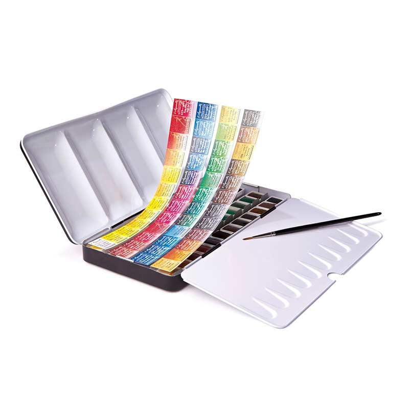 DANIEL SMITH Aquarelverf, sets met halve napjes