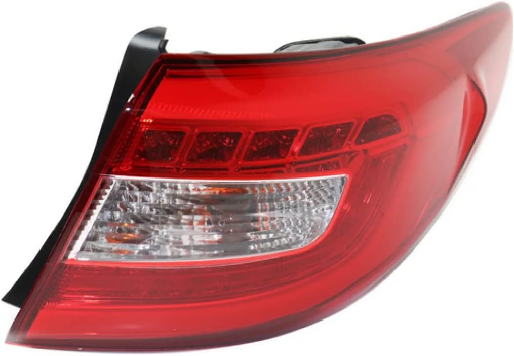 CarLights360 For Hyundai Sonata Tail Light 2015 2016 2017 Passenger Side DOT Certified HY2805128 | 92402-C2100 | LIMITED|SPORT | 2.0L | LED Type