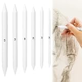 6Pcs Papierwischer zum Zeichnen – Doppelköpfige Blending Stifte in 6 Größen für Zeichnen, Skizzieren & 3D-Art – ideal für Künstler & DIY