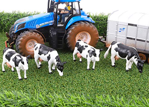 Toyland® 4er-Pack - Friesische Rinder im Maßstab 1:32 - The Farm Collection - Sammlerstücke für Bauernhoftiere – Bild 3
