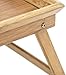 HOOM Bandeja para Cama Plegable, Mesa Desayuno con Patas Plegables Mesa Madera...