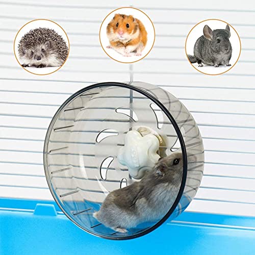 Wnzqk 202232 Mini Silent Hamster Exercise Wheels Hamster Toys Hamster Wheels 5.2 Inches Hamster Ball Small Pet Running Toy Ball Gerbils Mice Rat Guinea Pig Hamster Cage Accessories thumb #3