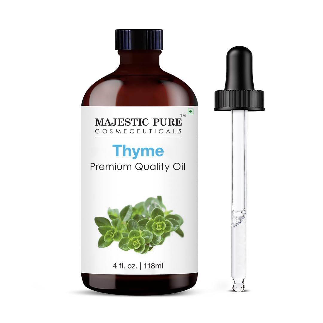 Majestic Pure Thyme Essential Oil for Diffuser - 4 Fl Oz
