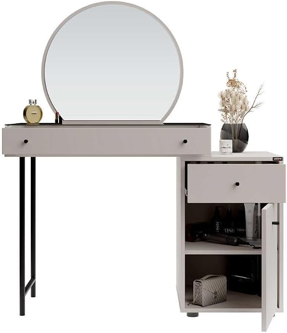 Dior Mirrored Makeup Table - Mink 108x134x47 cm