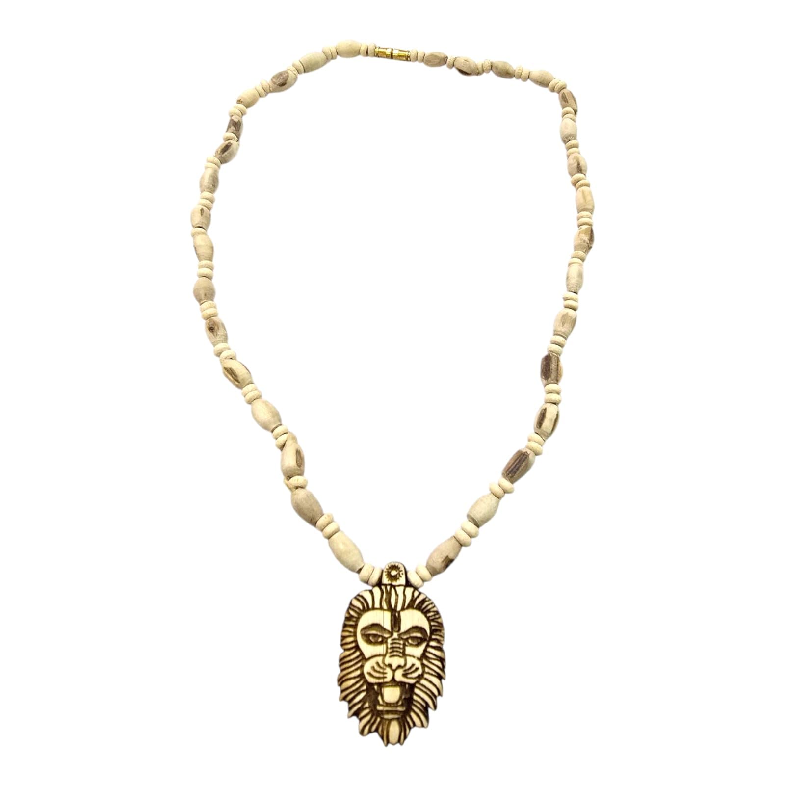 Dev Samagri Tulsi Kanthi Mala, Handmade Narsimha Dev Locket, Real Tulsi Wood Prayer Beads-image-40