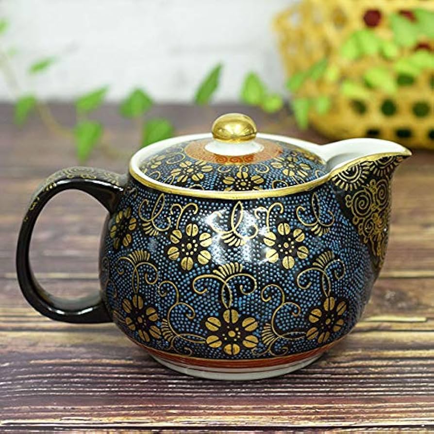 青木木米　古九谷焼　九谷焼　急須　茶器 Amazon | 和座の蔵 おしゃれ 和食器 九谷焼 急須 ポット 木米