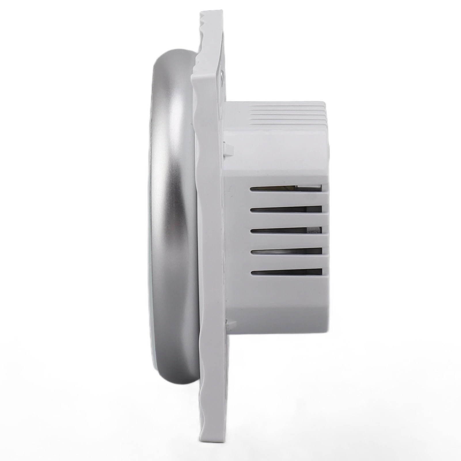 Termostato Inteligente Programable WiFi, Pantalla LED de Alta Precisión, Contacto Seco para Horno Colgante de Pared, CA 95V-240V para Uso Doméstico (Blanco)