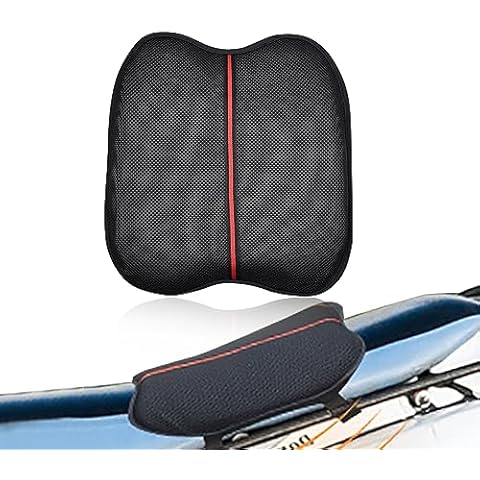 CHCYCLE Motorcycle Seat Cushion with Sunshade Cover,Motorcycle Gel Seat Pad for Long Rides with 3D Honeycomb Shock-Absorbing Breathable Cover
