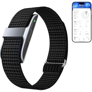 Smart Health Fitness Tracker Wristband, Black
