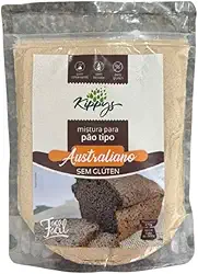 Mistura para Pão Australiano 'sem glúten' - rende 1 pão de 500g | Kippys Natural
