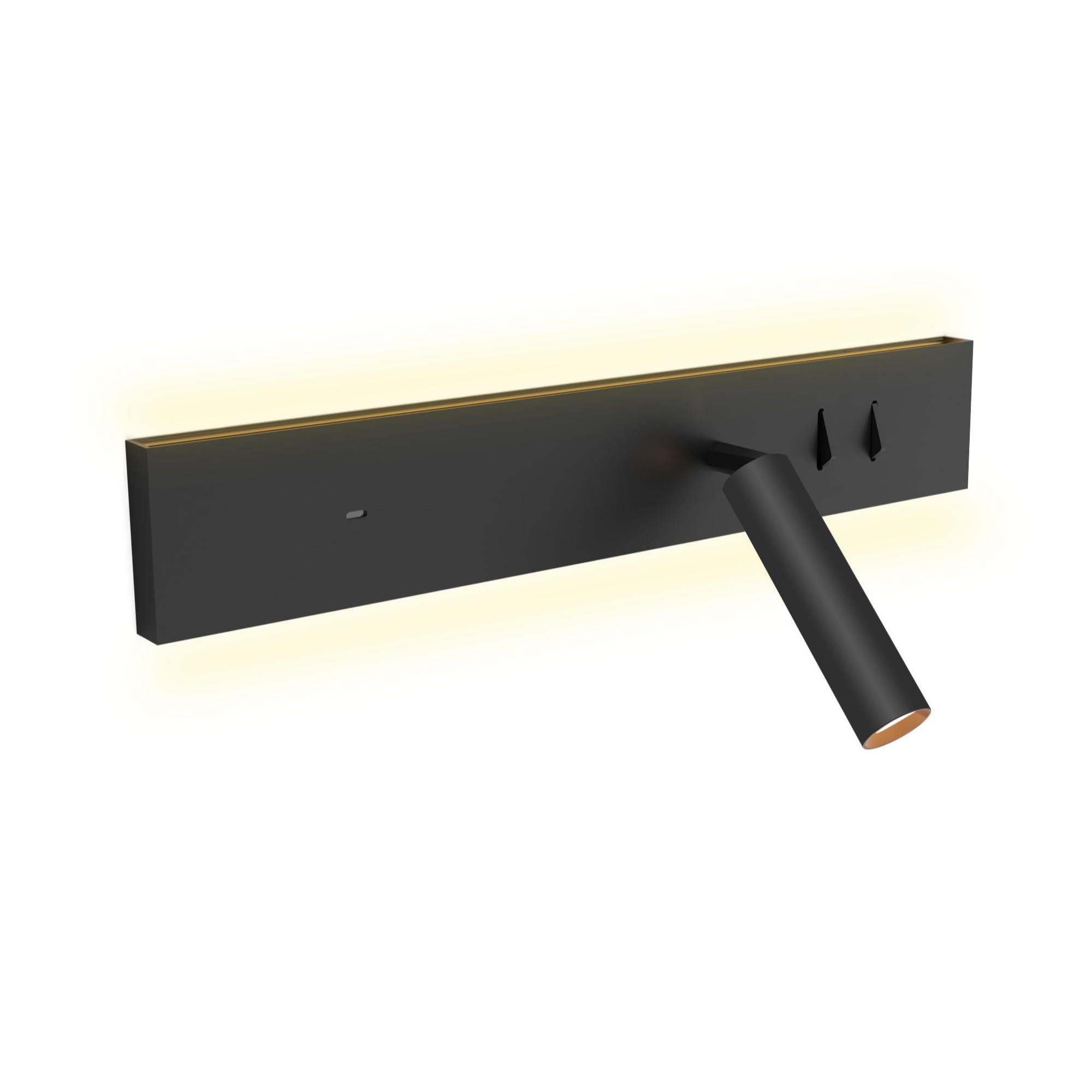 kalb I Avay luce da letto con USB-C, moderna applique LED, luce da lettura flessibile con opzione di ricarica, luce notturna per la camera da letto, a risparmio energetico (Lato sinistro)