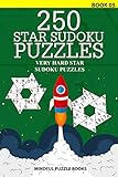 250 Star Sudoku Puzzles: Very Hard Star Sudoku Puzzles