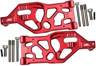 Aluminum Front Lower Arms for Arrma 1:5 KRATON 8S BLX / Outcast 8S BLX / KRATON EXB Roller - 2Pc Set Red