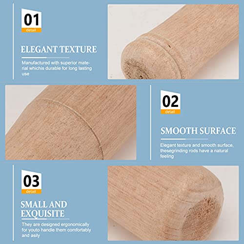 Maja de madera para camareros machacador de alimentos y especias 6