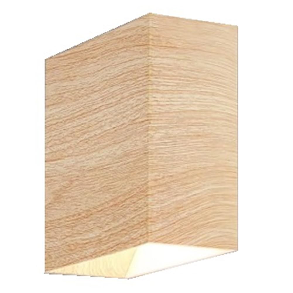 IJSDNVJNDX Wood Grain Bedroom Bedside Wall Lamp Background Corridor Lamp Corridor Entrance Staircase Lamp Wall Atmosphere Lamp A